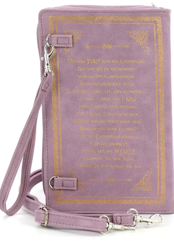 Succubus Bags Alice in Wonderland Book Shoulderbag Purple