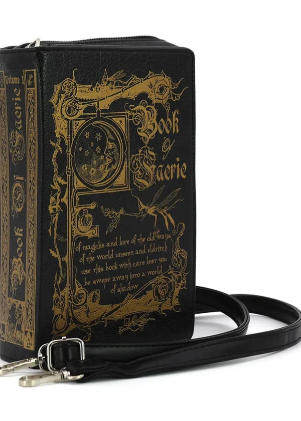 Succubus Bags Book of Fairies Book Shoulderbag Black