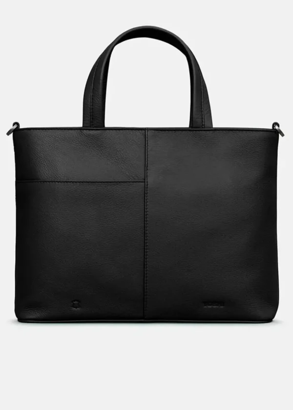 Succubus Bags Books Back to the 80s Leather Grab Bag Black