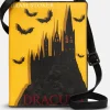 Succubus Bags Books Dracula Vegan Crossbody Bag Black