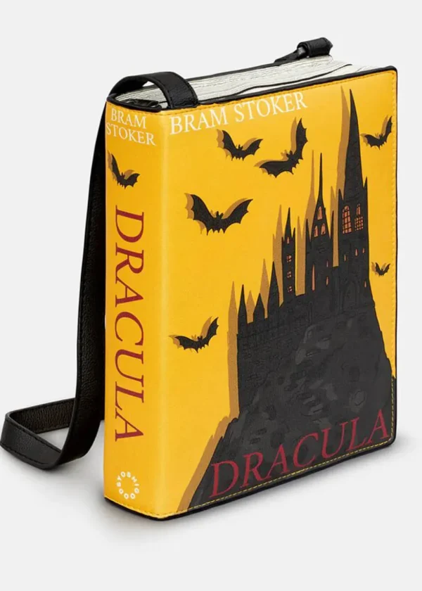 Succubus Bags Books Dracula Vegan Crossbody Bag Black