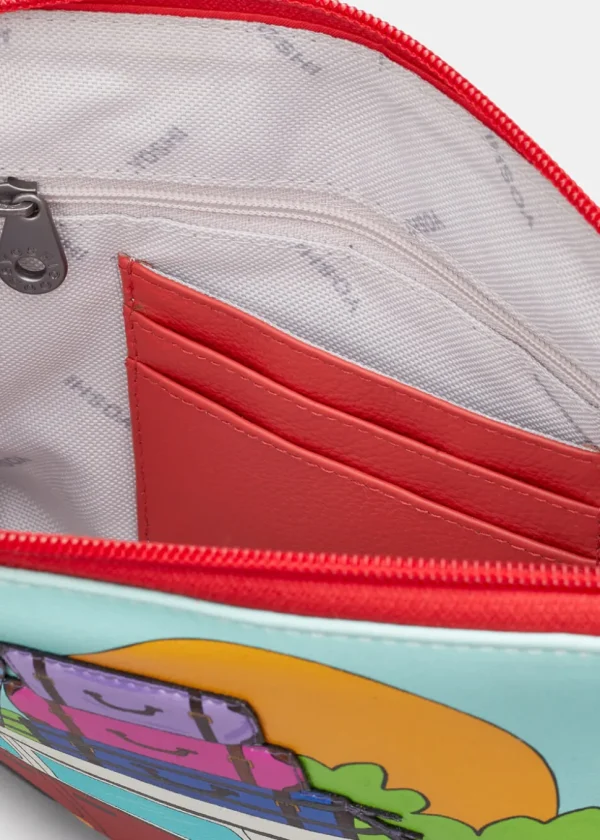 Succubus Bags Books Happy Camping Leather Bag Red