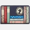 Succubus Bags Books Jane Austen Bookworm Leather Zip Around Wallet Navy