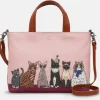 Succubus Bags Books Party Cats Grab Bag Pink