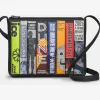 Succubus Bags Books Sci-Fi Bookworm Leather Shoulderbag Black
