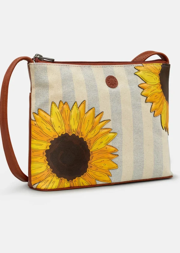 Succubus Bags Books Sunflowers Leather Bag Black