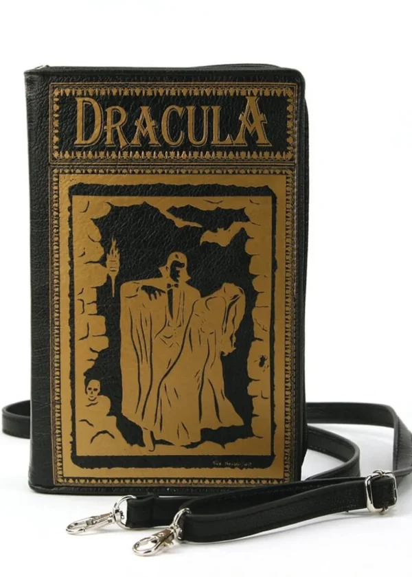 Succubus Bags Dracula Book Shoulderbag Black