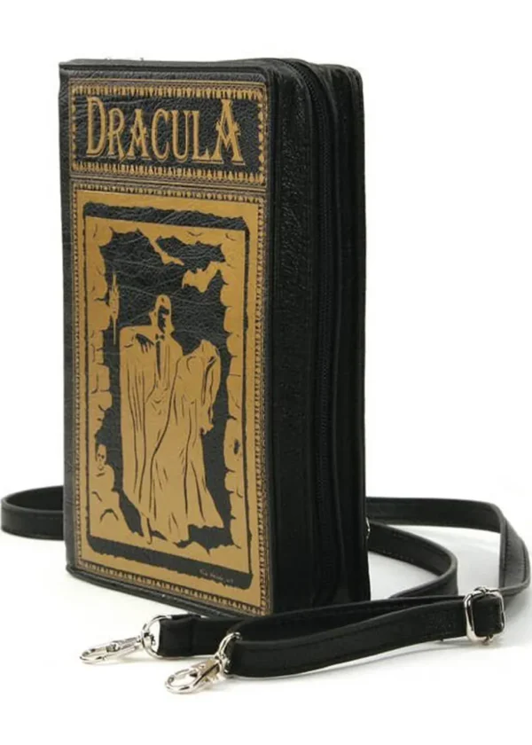 Succubus Bags Dracula Book Shoulderbag Black