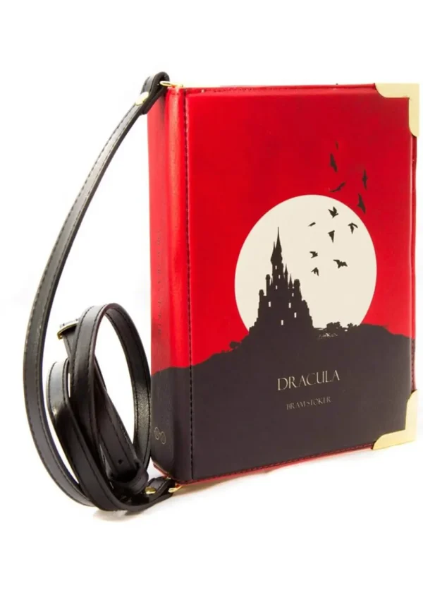 Succubus Bags Dracula Bram Stoker Book Bag Red