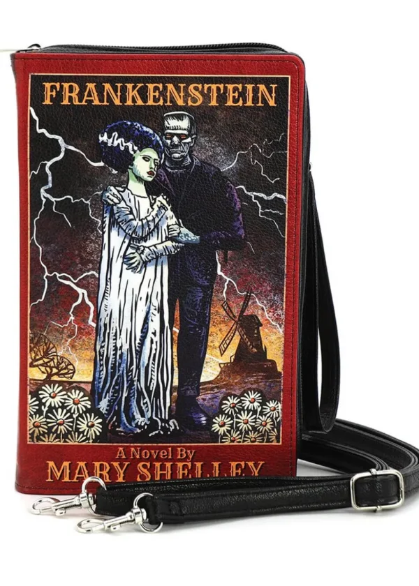 Succubus Bags Frankenstein & Bride Book Shoulderbag Red