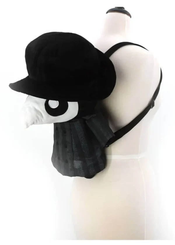 Succubus Bags Plague Doctor Plushie Backpack Black