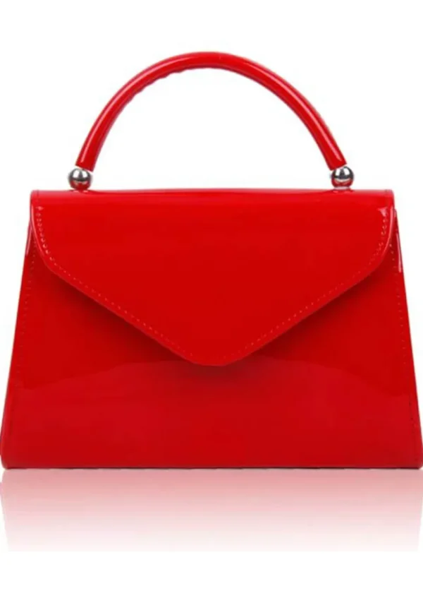 Succubus Bags Retro 50's Pantent Bag Red