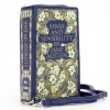 Succubus Bags Sense and Sensibility Book Shoulderbag Navy