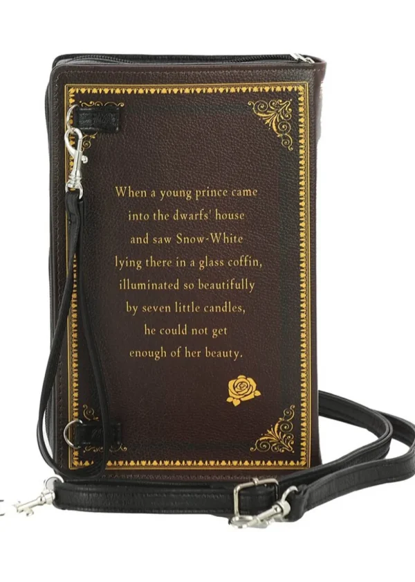 Succubus Bags Snow White Book Shoulderbag Black