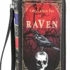 Succubus Bags The Raven Edgar Allan Poe Book Wristlet Wallet Black