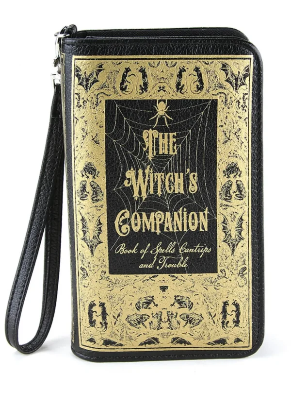 Succubus Bags The Witch Companion Wallet Black