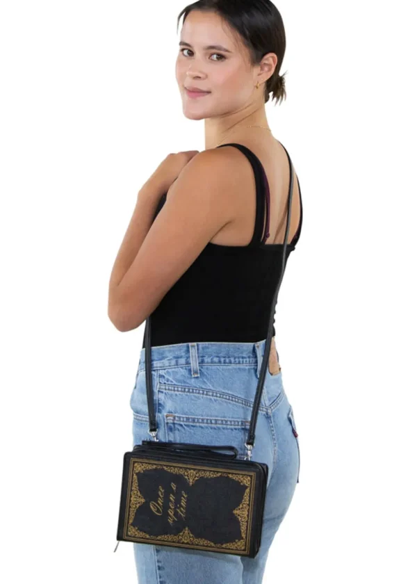 Succubus Bags Vintage Story Book Bag Black