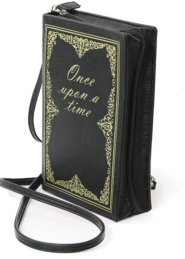 Succubus Bags Vintage Story Book Bag Black
