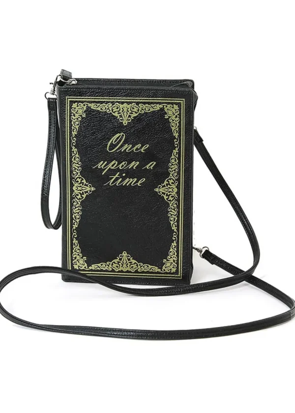 Succubus Bags Vintage Story Book Bag Black