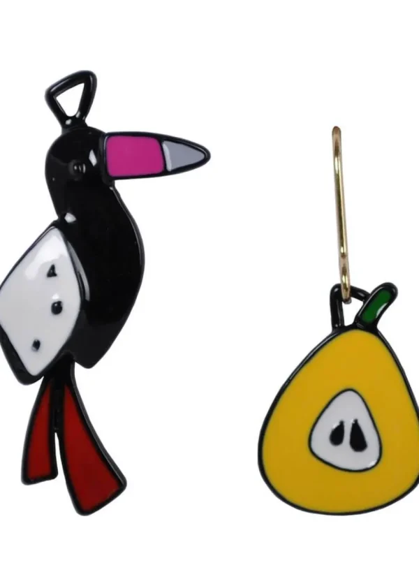 Succubus Bird & Avocado Nova Earrings