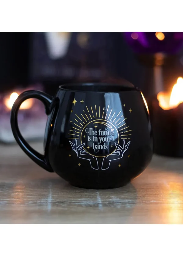 Succubus Fortune Teller Heat Sensitive Cup Black