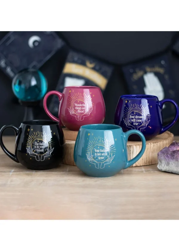Succubus Fortune Teller Heat Sensitive Cup Black