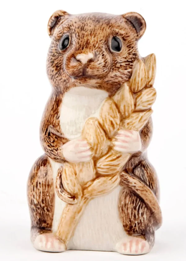 Succubus Home Animal Harvest Mouse Bud Vase Brown