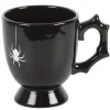 Succubus Home Batwing Spider Teacup Black