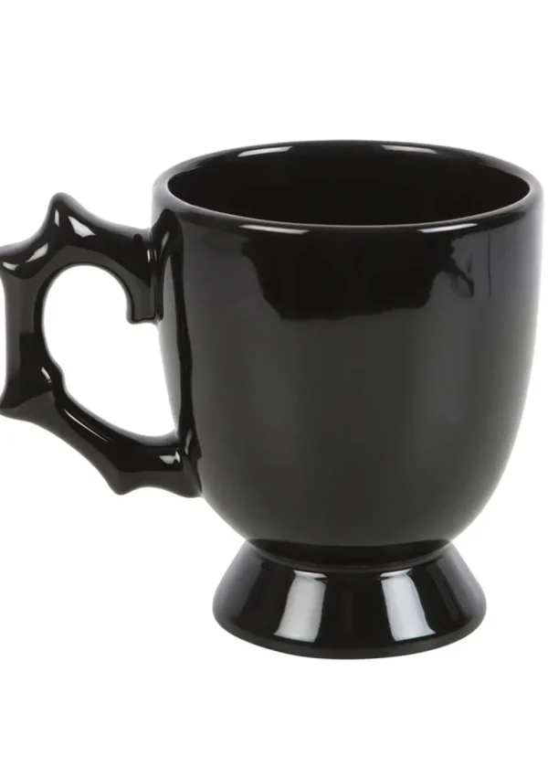 Succubus Home Batwing Spider Teacup Black