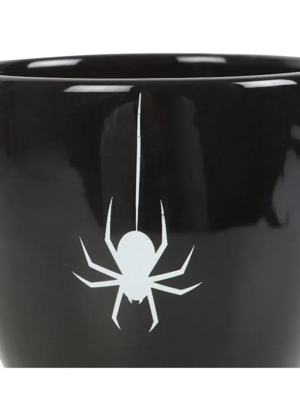 Succubus Home Batwing Spider Teacup Black