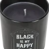 Succubus Home Black Is My Happy Colour Opium Scented Candle Black