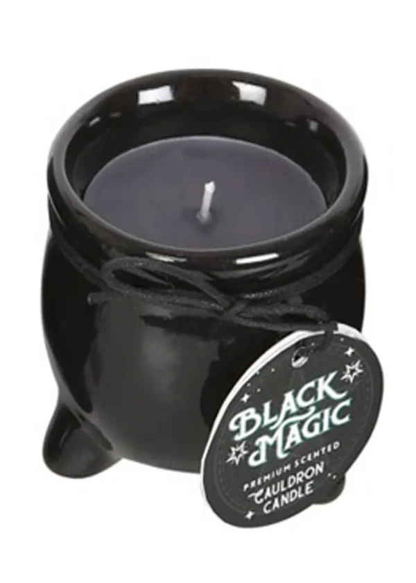 Succubus Home Cauldron Scented Candle Black