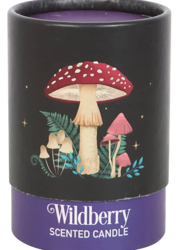 Succubus Home Forest Mushroom Scented Candle Wild Berries