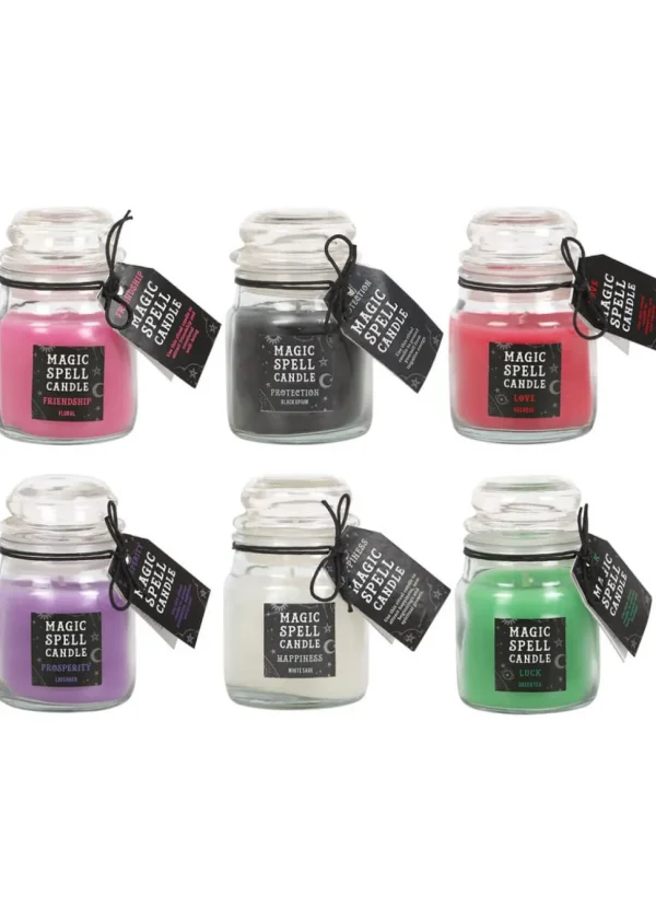Succubus Home Magic Spell Candle Jar Giftset