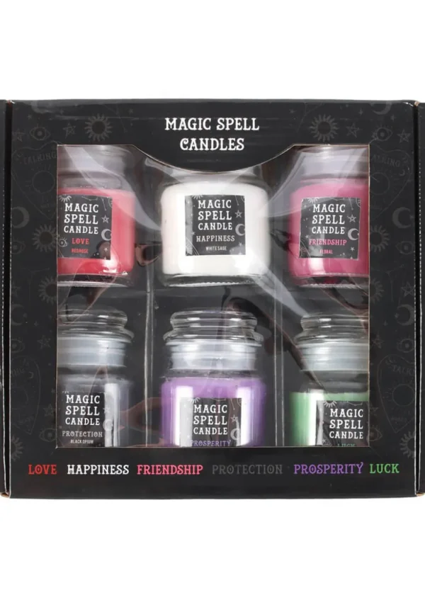 Succubus Home Magic Spell Candle Jar Giftset