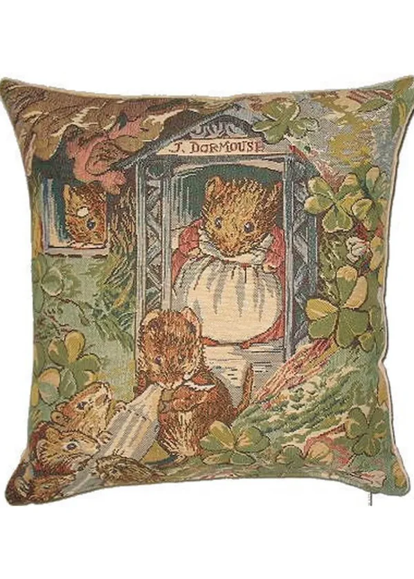 Succubus Home Peter Rabbit Mrs. Tittlemouse Cushion Cover Multi