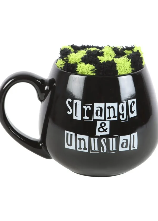 Succubus Home Strange & Unusual Set Mug With Socks Black
