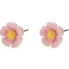 Succubus Jewels Cutie Flower Stud Earrings Soft Pink