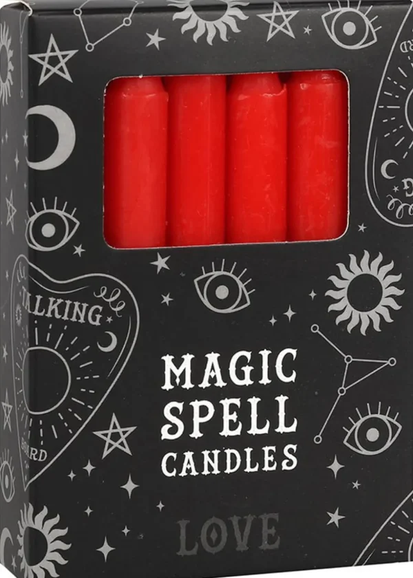 Succubus Love Spell 12 Candles Red