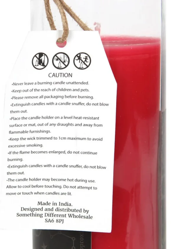 Succubus Love Spell Candle in Glass Rose