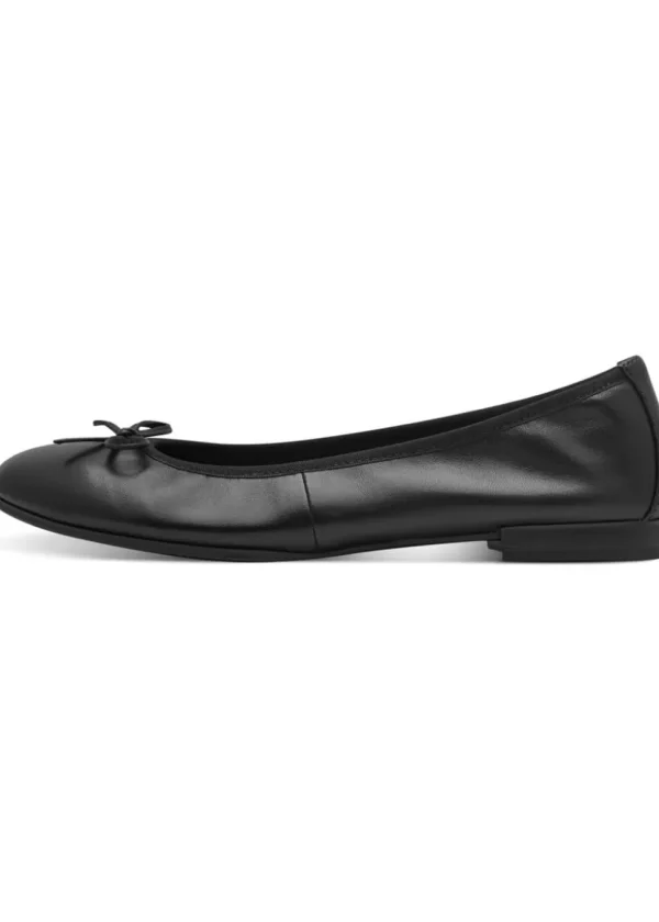 Tamaris Audrey Leren Ballerinas Black