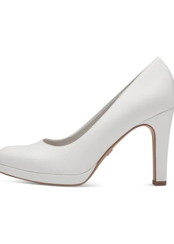 Tamaris Betty Matt 50's Pumps White