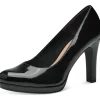 Tamaris Betty Patent 50's Pumps Black