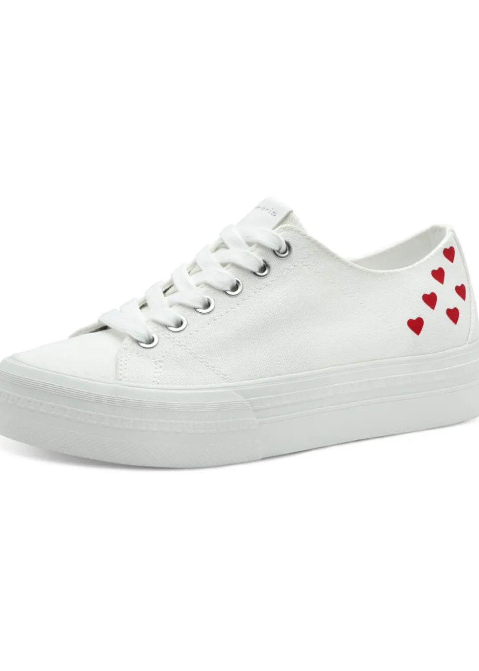 tamaris_billie_hearts_veg_0.webp Tamaris Billie Hearts Vegan Sneakers White