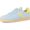 Tamaris Brenna Leren 70's Sneakers Light Blue