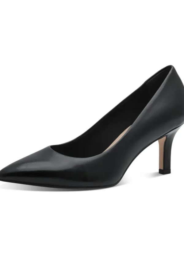 Tamaris Carrie Leather Pumps Black