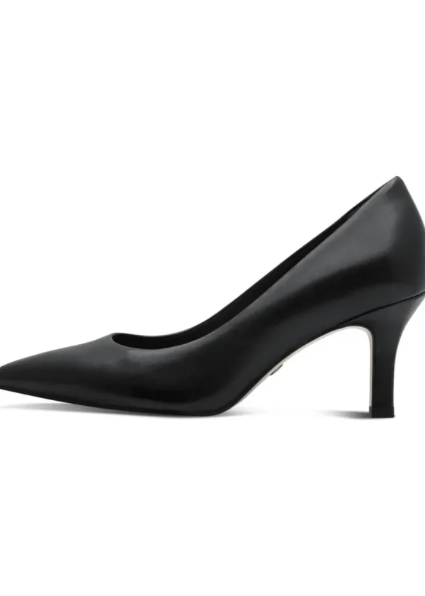 Tamaris Carrie Leather Pumps Black