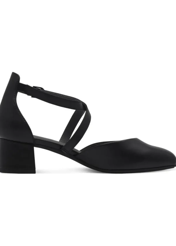 Tamaris Comfort Annabelle Nappa Leather Pumps Black