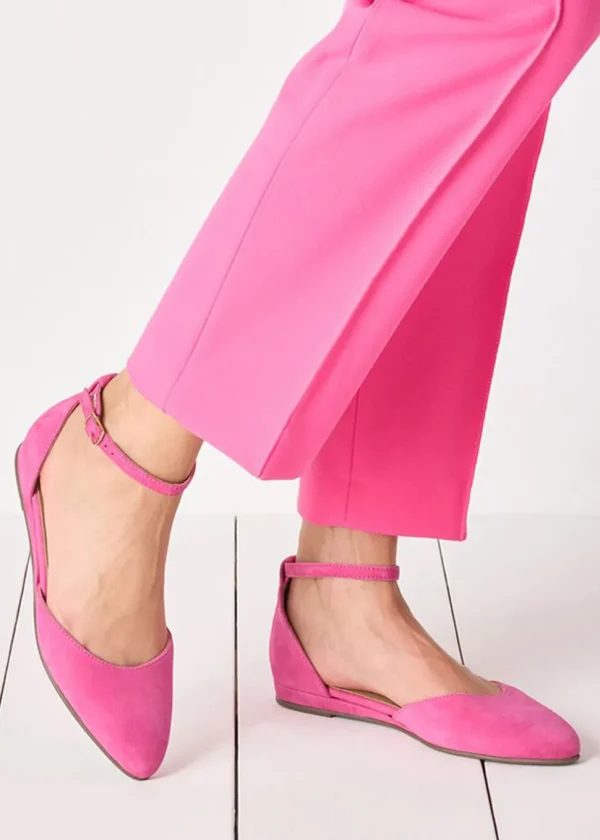Tamaris Dorine Leather 50's Sandal Pink