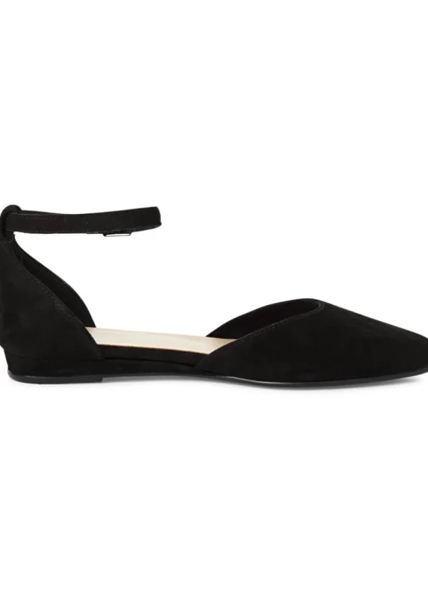 Tamaris Dorine Leather 40's Sandals Black